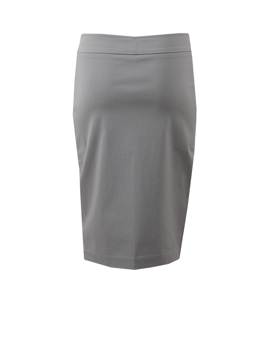 Pull-On Stretch Pencil Skirt CLOTHINGSKIRTKNEE LENGT AVENUE MONTAIGNE   
