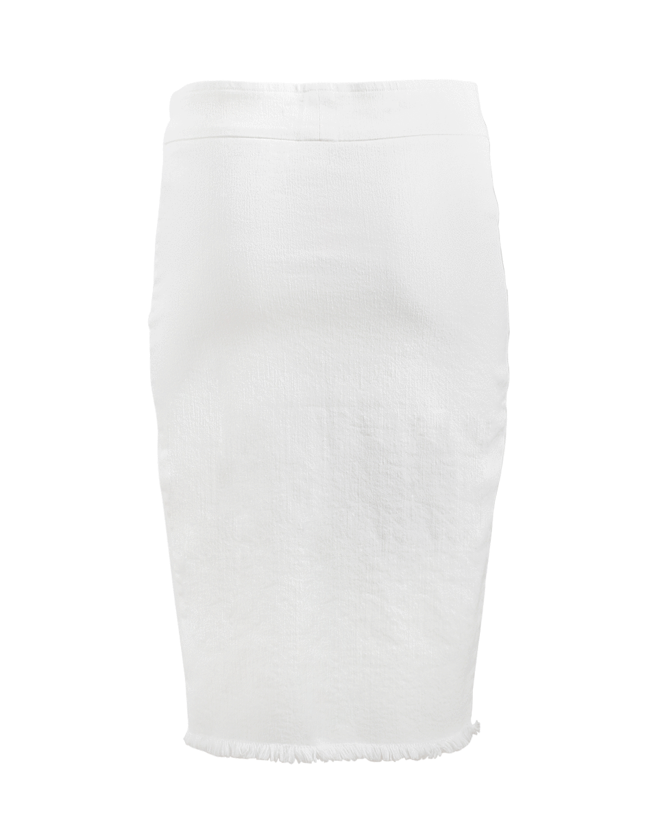 AVENUE MONTAIGNE-Pull-On Stretch Pencil Skirt-