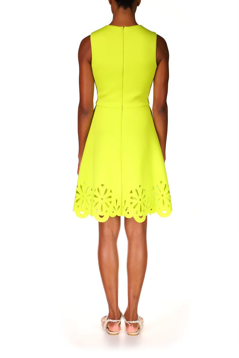BADGLEY MISCHKA-Cut Out Fit And Flare Dress-