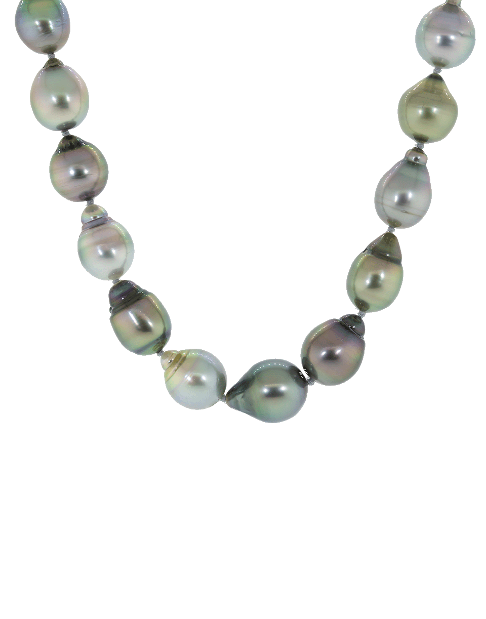 BAGGINS-Tahitian Pearl Necklace-WHITE GOLD