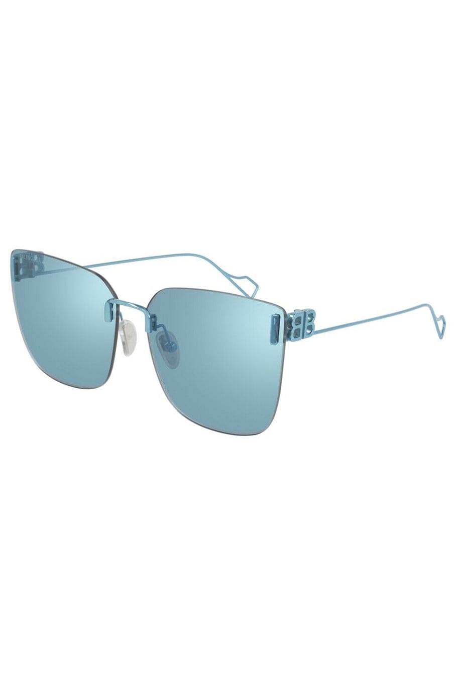 Blue Rimless Sunglasses ACCESSORIESUNGLASSES BALENCIAGA   