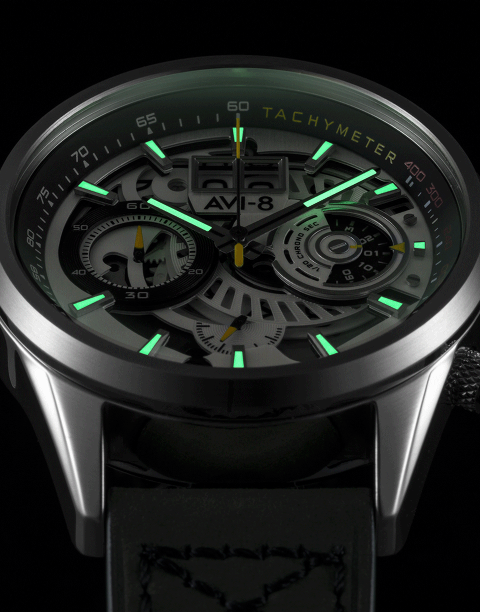 Green and Silver Hawker Harrier II Watch ACCESSORIEWATCHES BALLAST 1903   