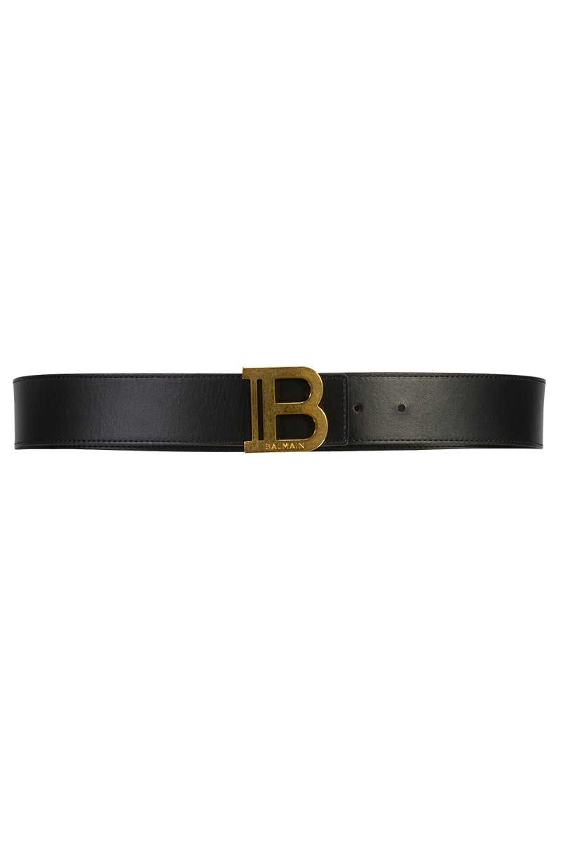 BALMAIN-B-Belt 4 Cm-
