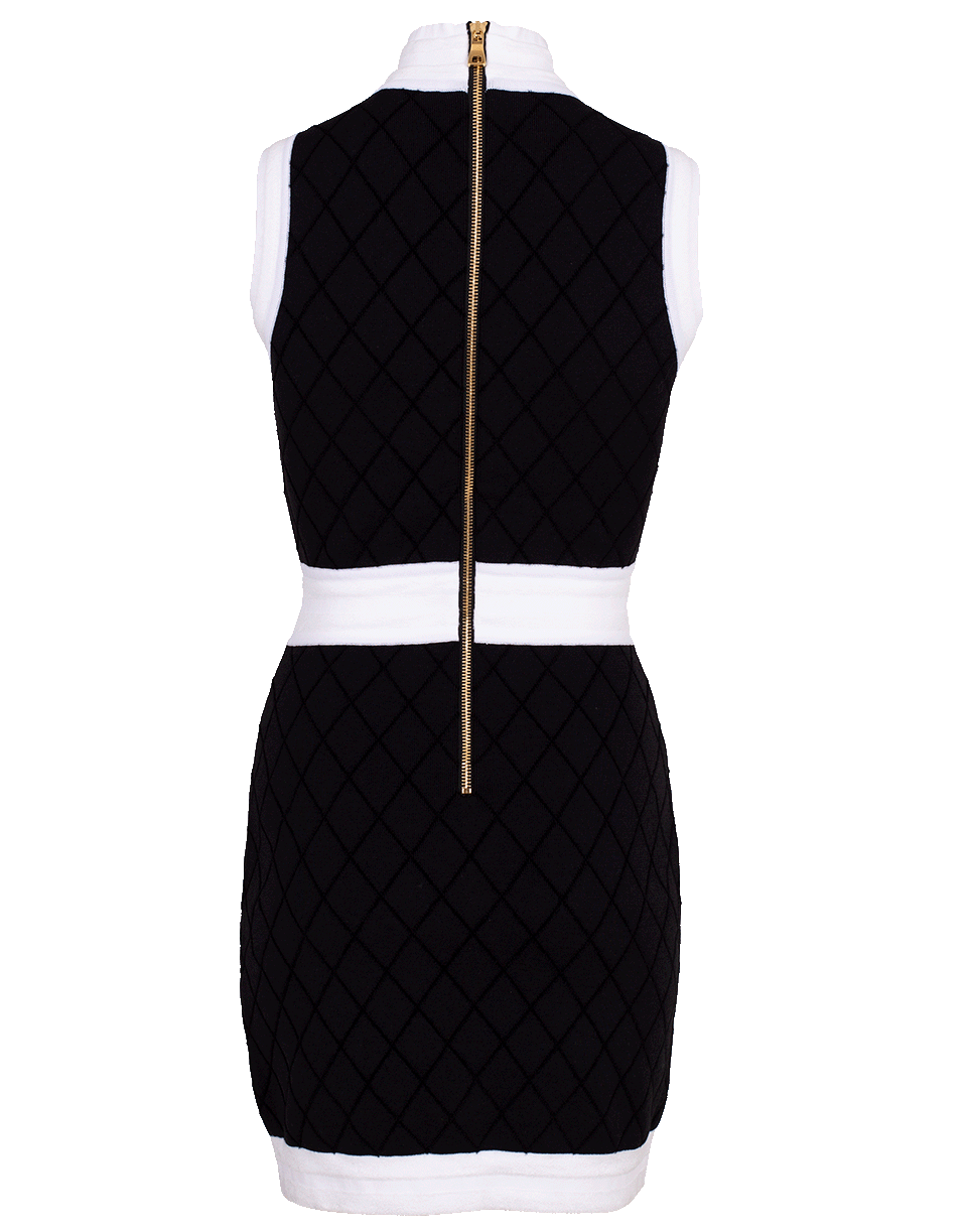 Sleeveless Diamond Quilted Dress – Marissa Collections