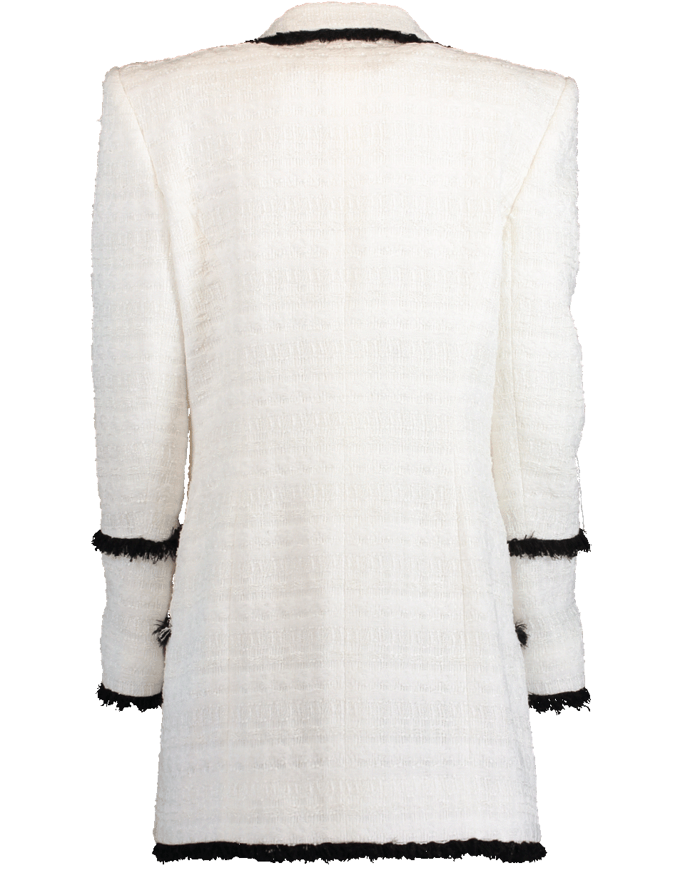 Long Double Breasted Tweed Jacket CLOTHINGJACKETMISC BALMAIN   