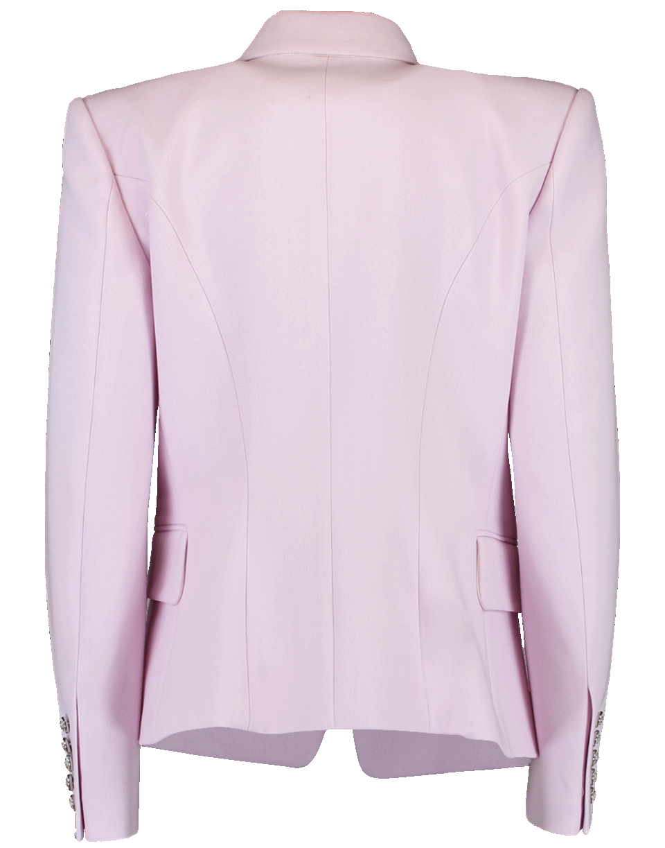 BALMAIN-Buttoned Double Breasted Jacket-