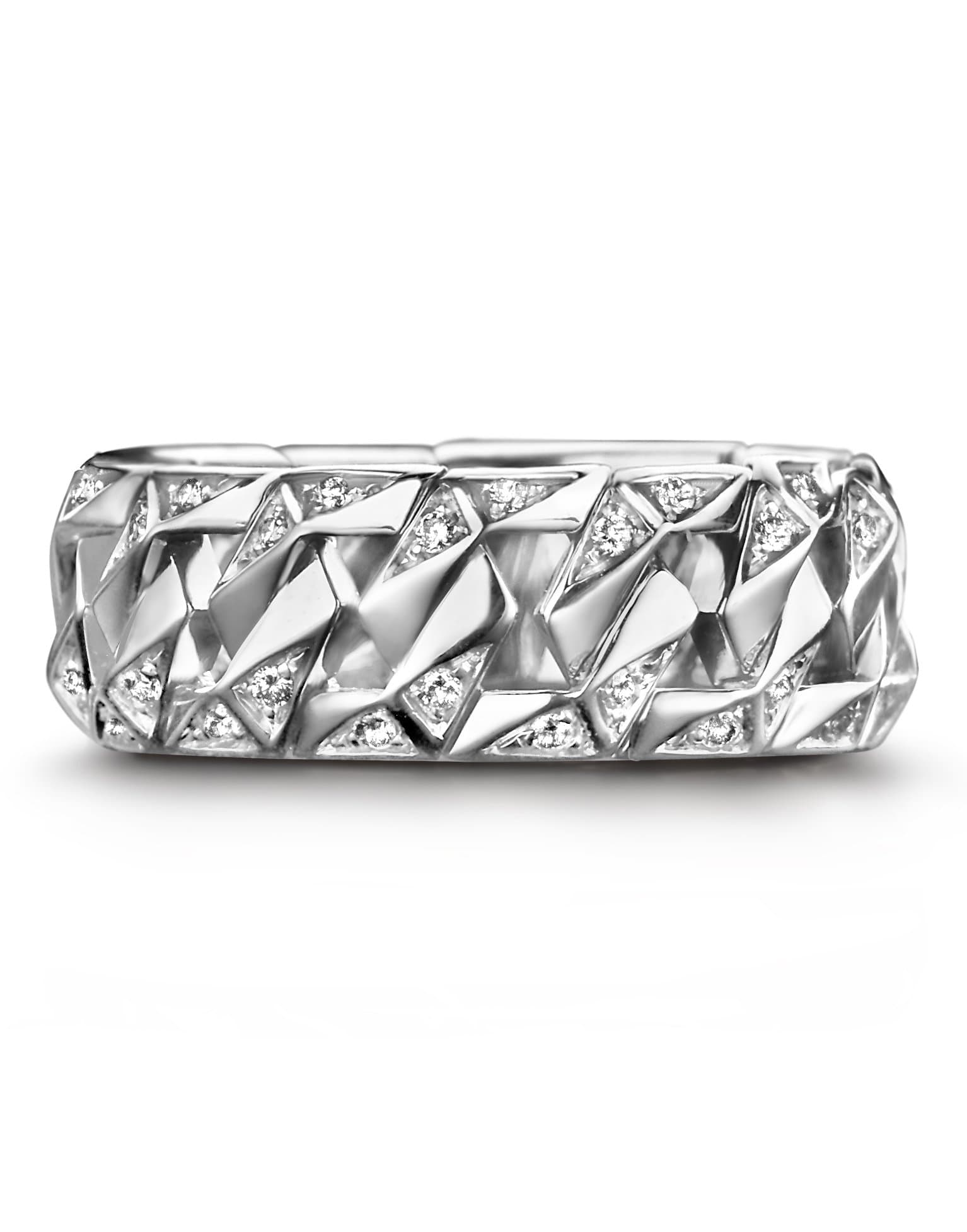 DRIES CRIEL-BOND Signature White Diamond Ring-7