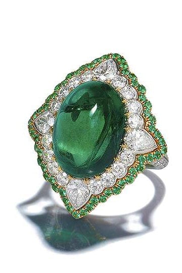 Zambian Emerald Ring JEWELRYFINE JEWELRING BAYCO   