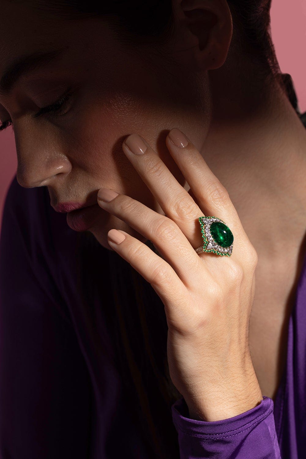 Zambian Emerald Ring JEWELRYFINE JEWELRING BAYCO   