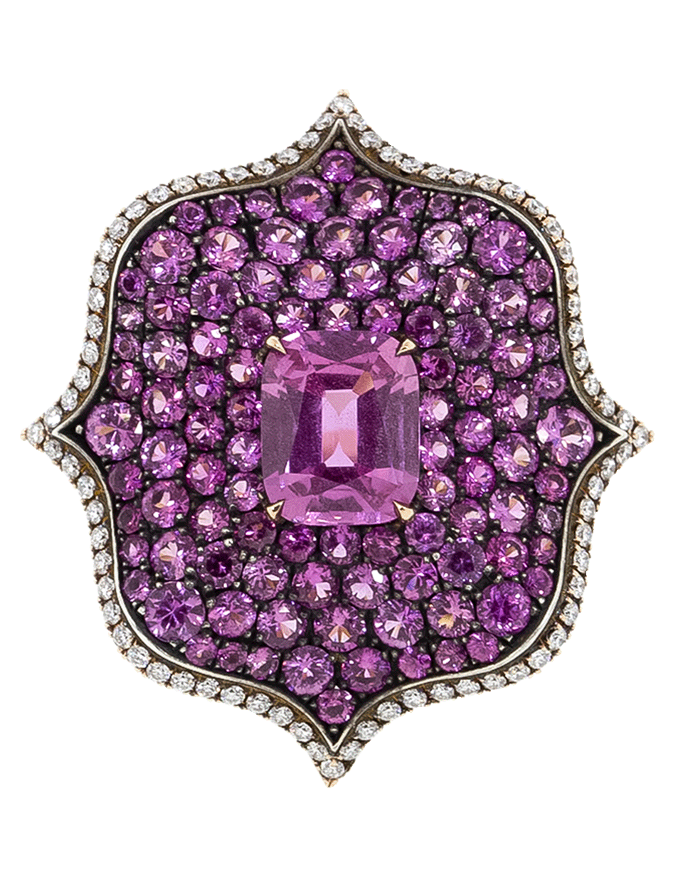 Pink Sapphire Lotus Ring JEWELRYFINE JEWELRING BAYCO   