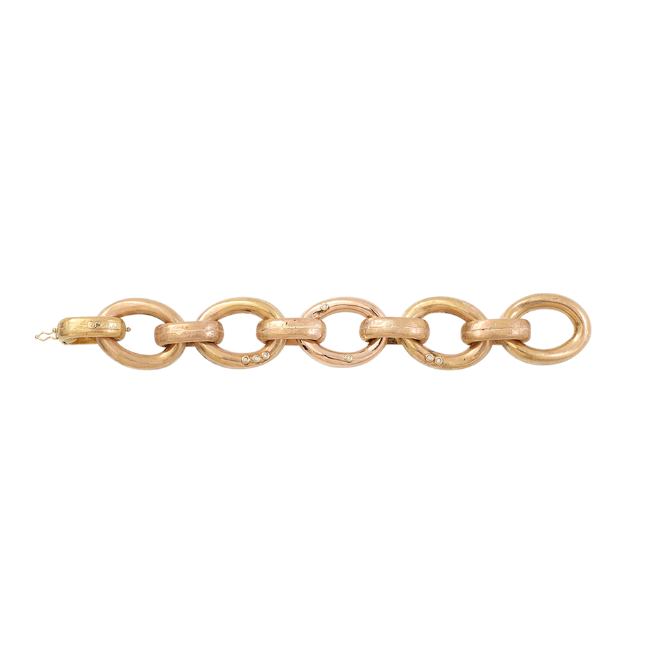 Reversible Gold Link Bracelet JEWELRYFINE JEWELBRACELET O BOAZ KASHI   