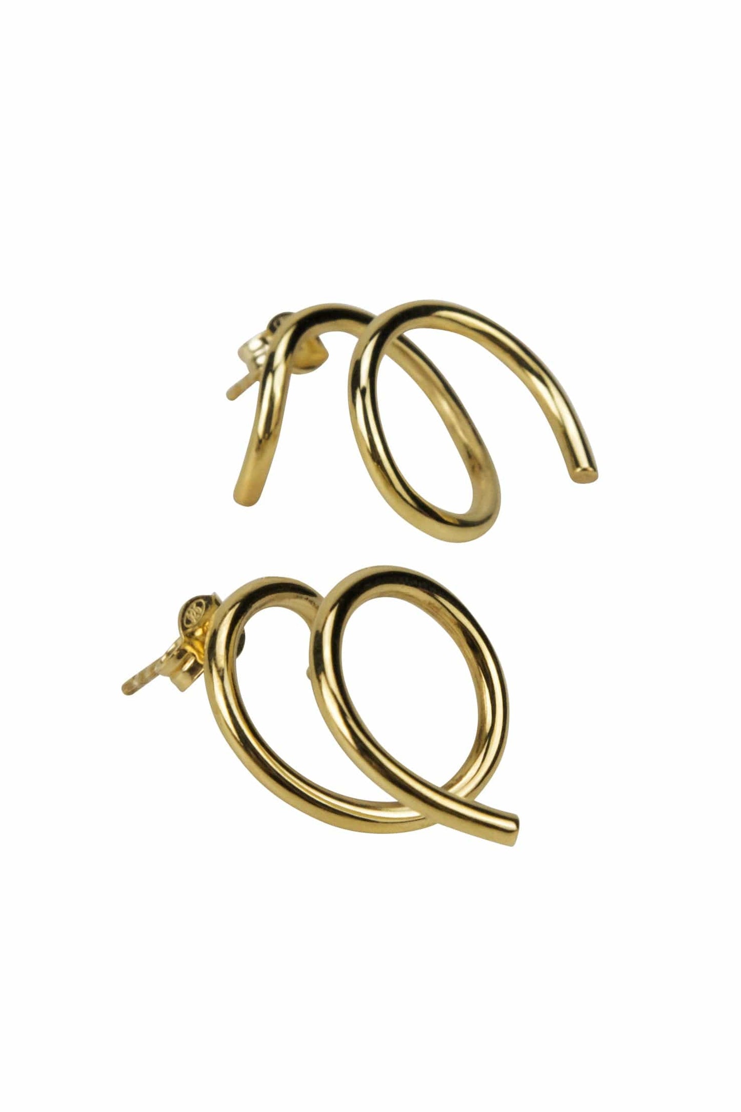 BONVO-Ciclo Earrings-GOLD