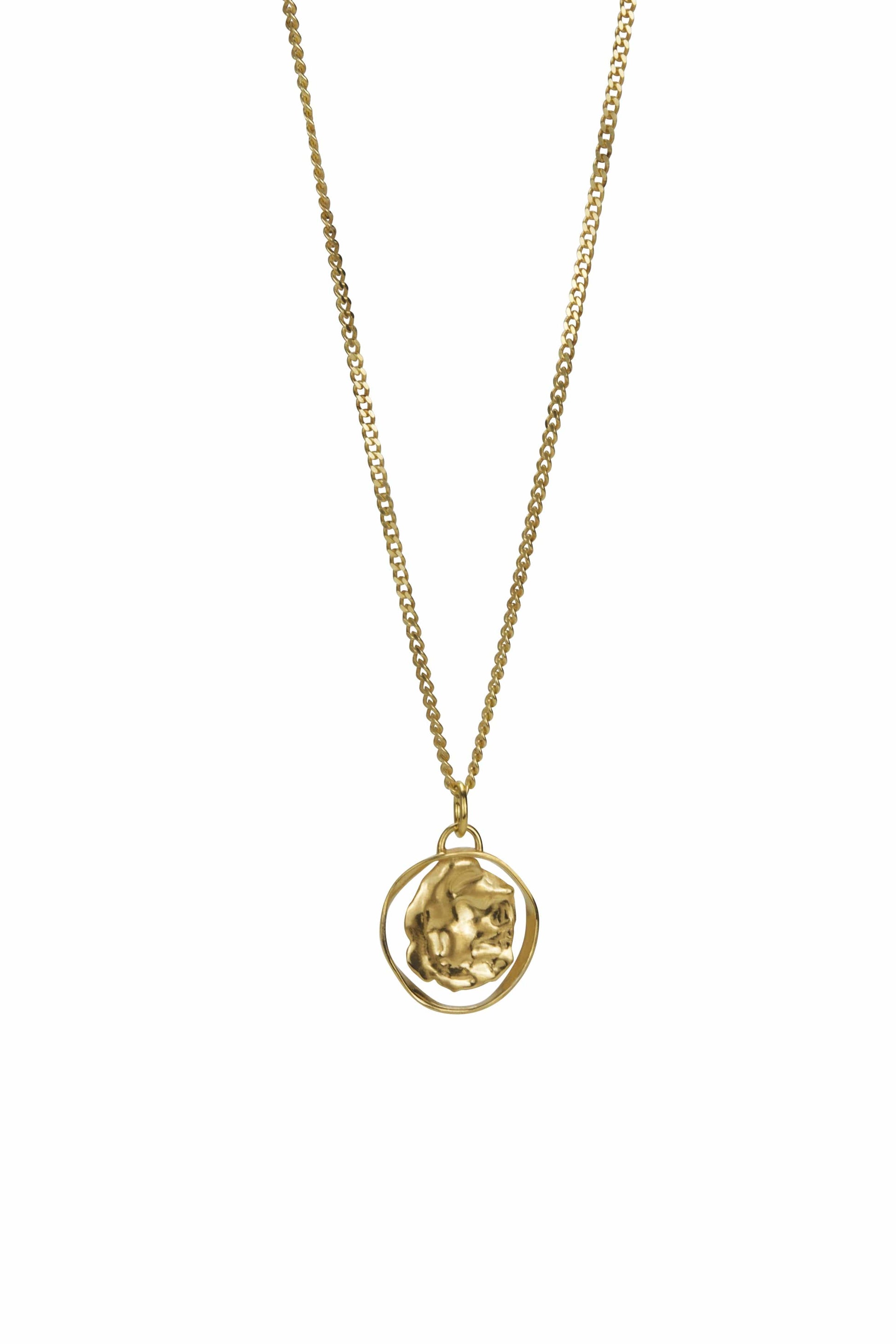 BONVO-Dia Arc Necklace-GOLD