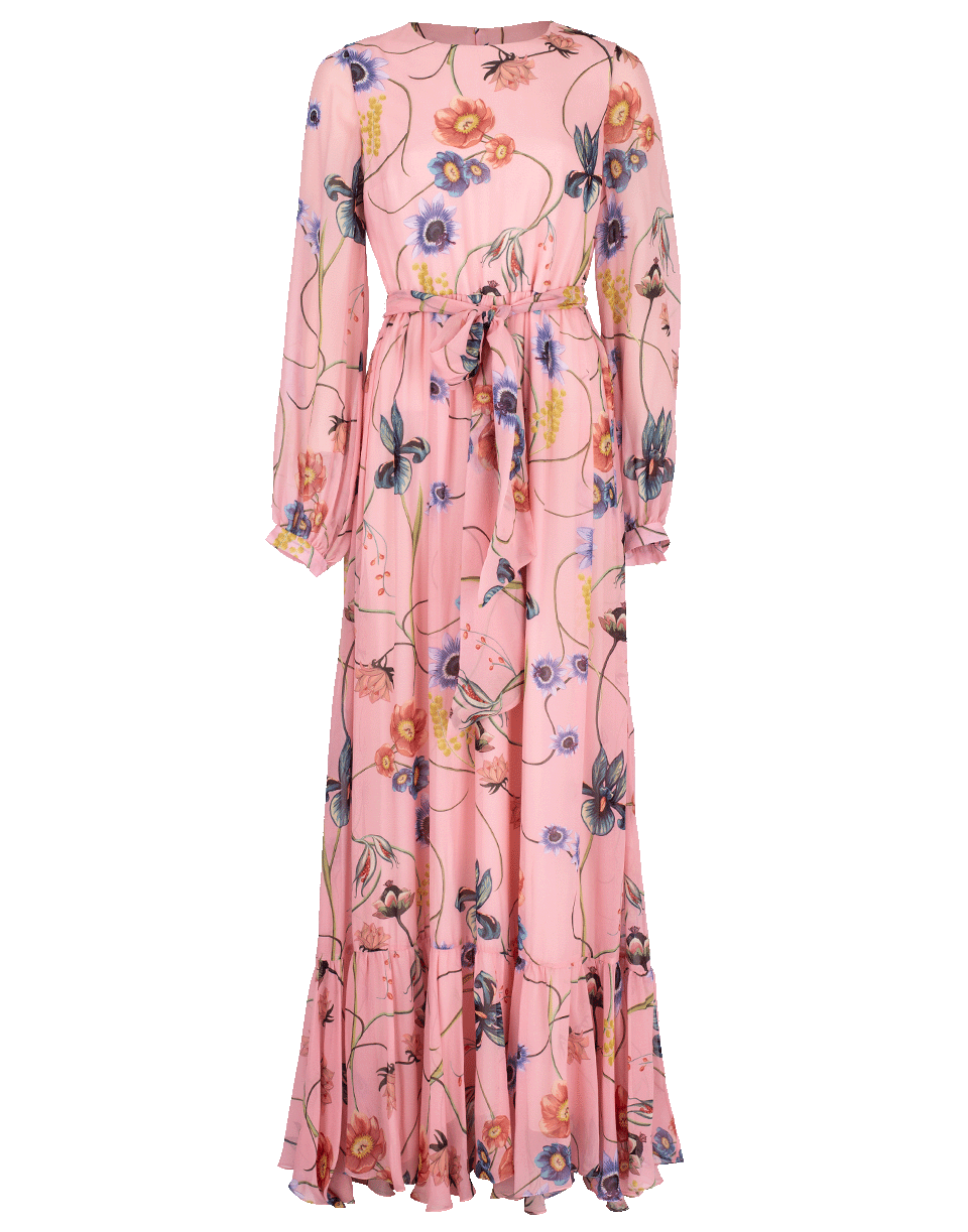 BORGO DE NOR-Dianore Vintage Flower Print Dress-