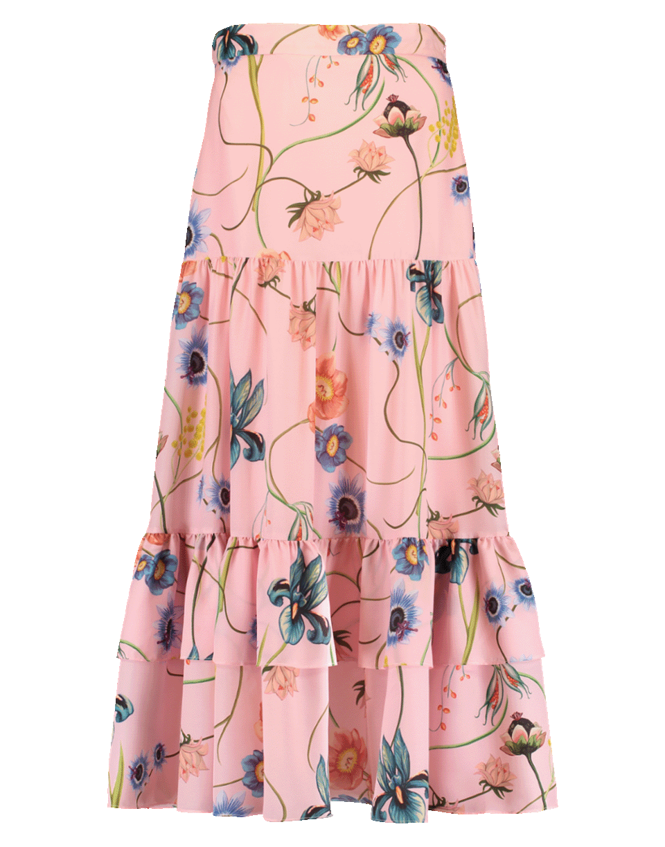 Emme Crepe Vintage Flower Skirt CLOTHINGSKIRTMISC BORGO DE NOR   