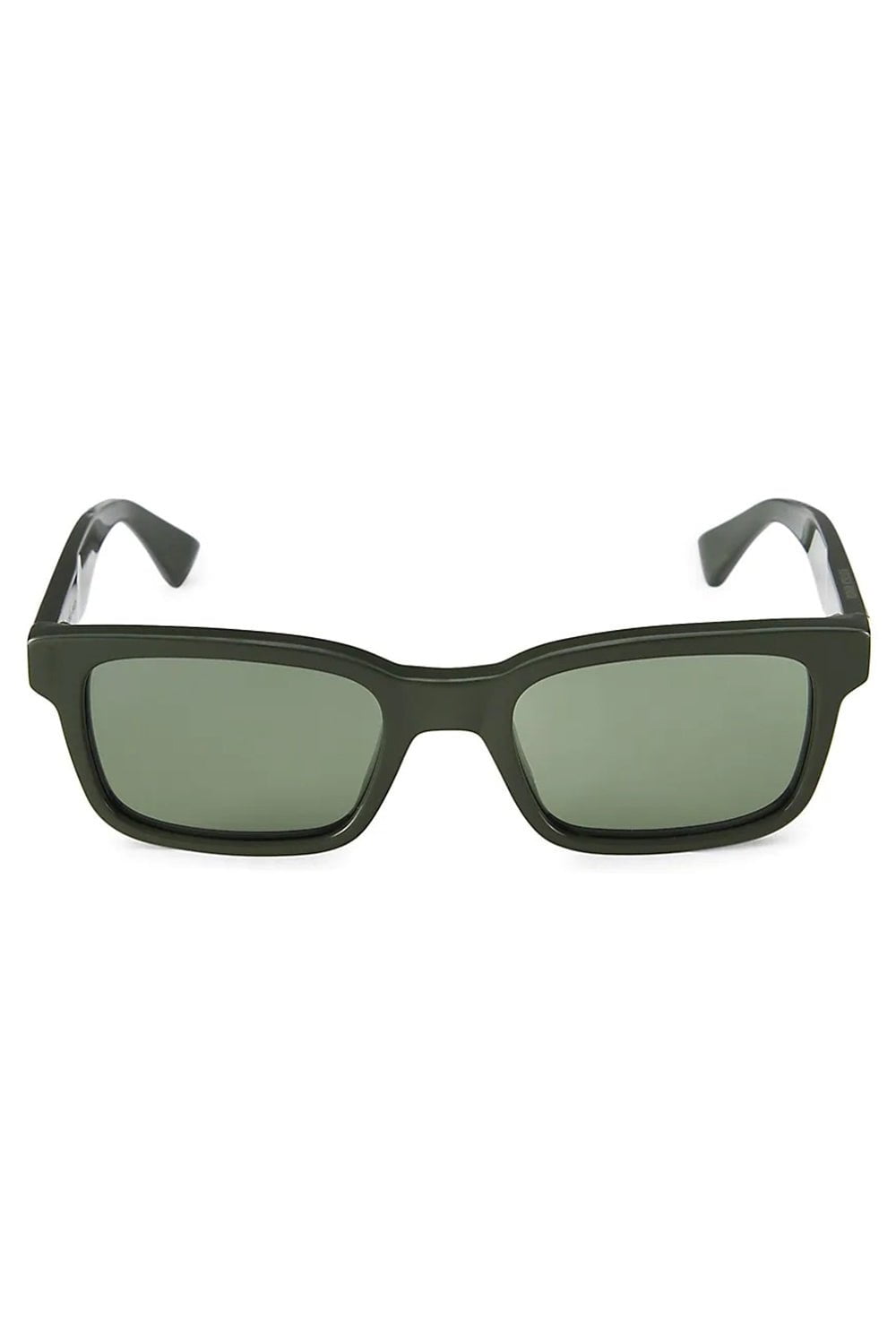 BOTTEGA VENETA-Rectangle Classic Sunglasses-GREEN