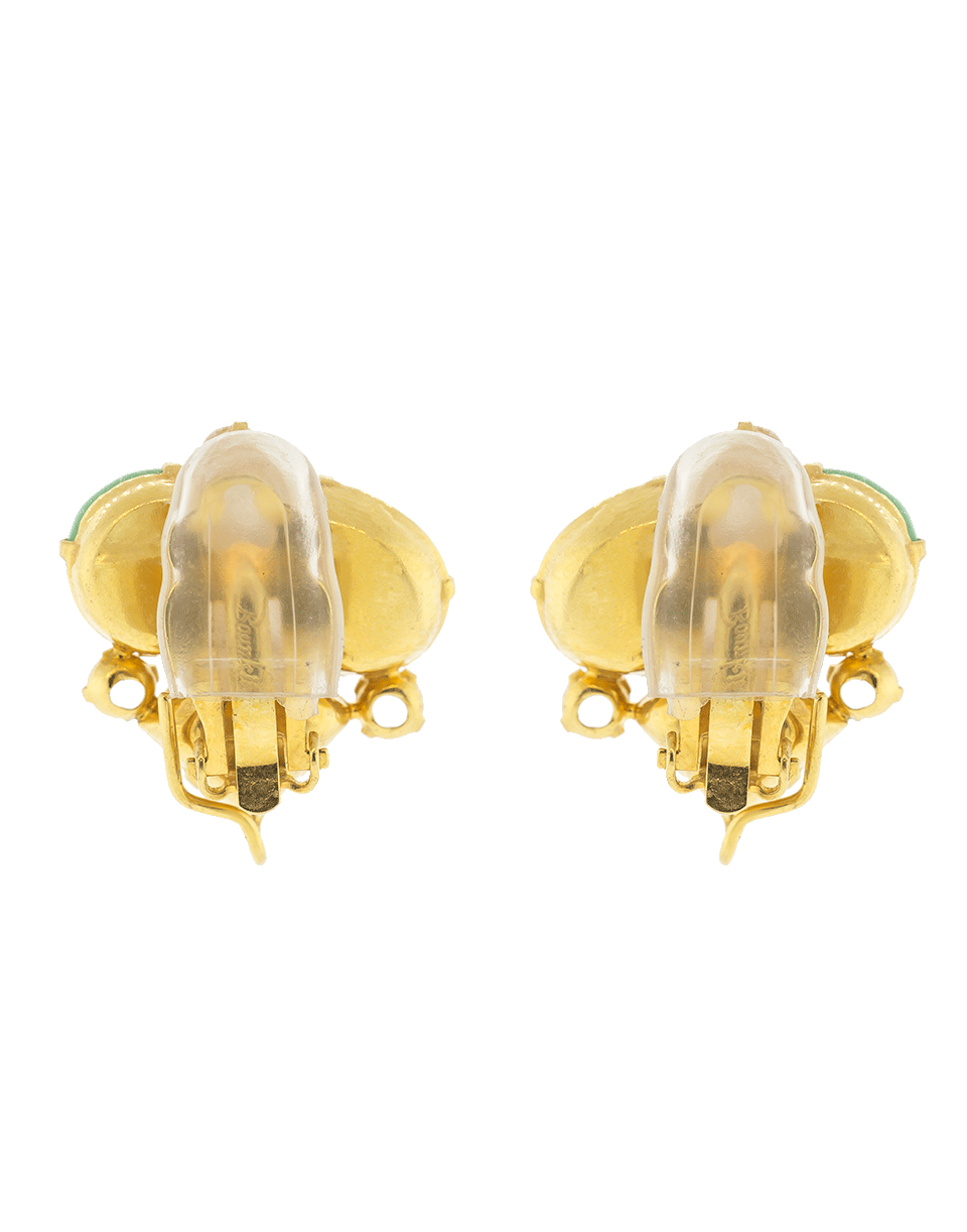 BOUNKIT JEWELRY-Moonstone Earrings-CLEAR