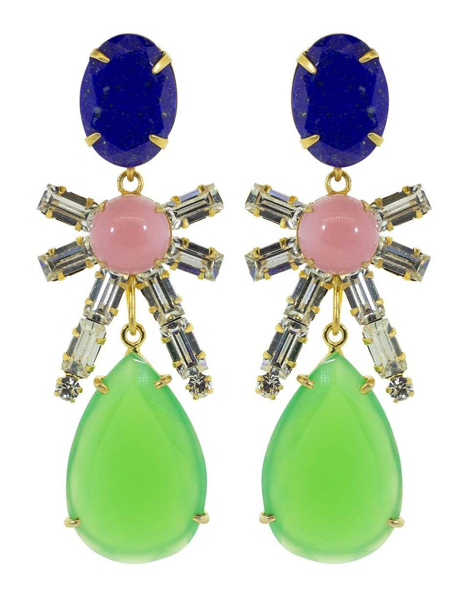 4-in-1 Lapis, Opal, and Chrysoprase Earrings Set JEWELRYBOUTIQUEEARRING BOUNKIT JEWELRY   