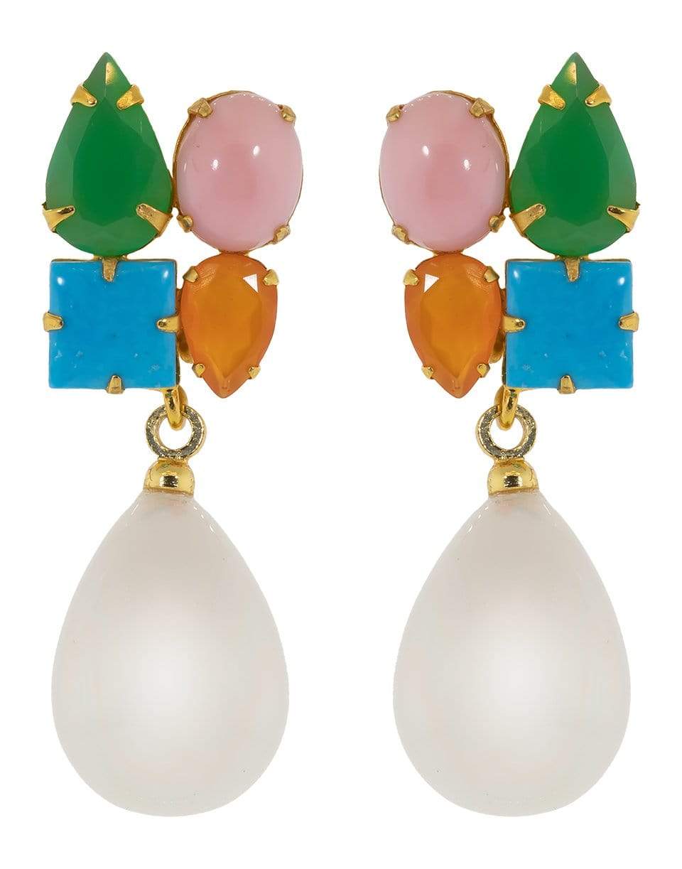 Pink Opal Set Earrings JEWELRYBOUTIQUEEARRING BOUNKIT JEWELRY   