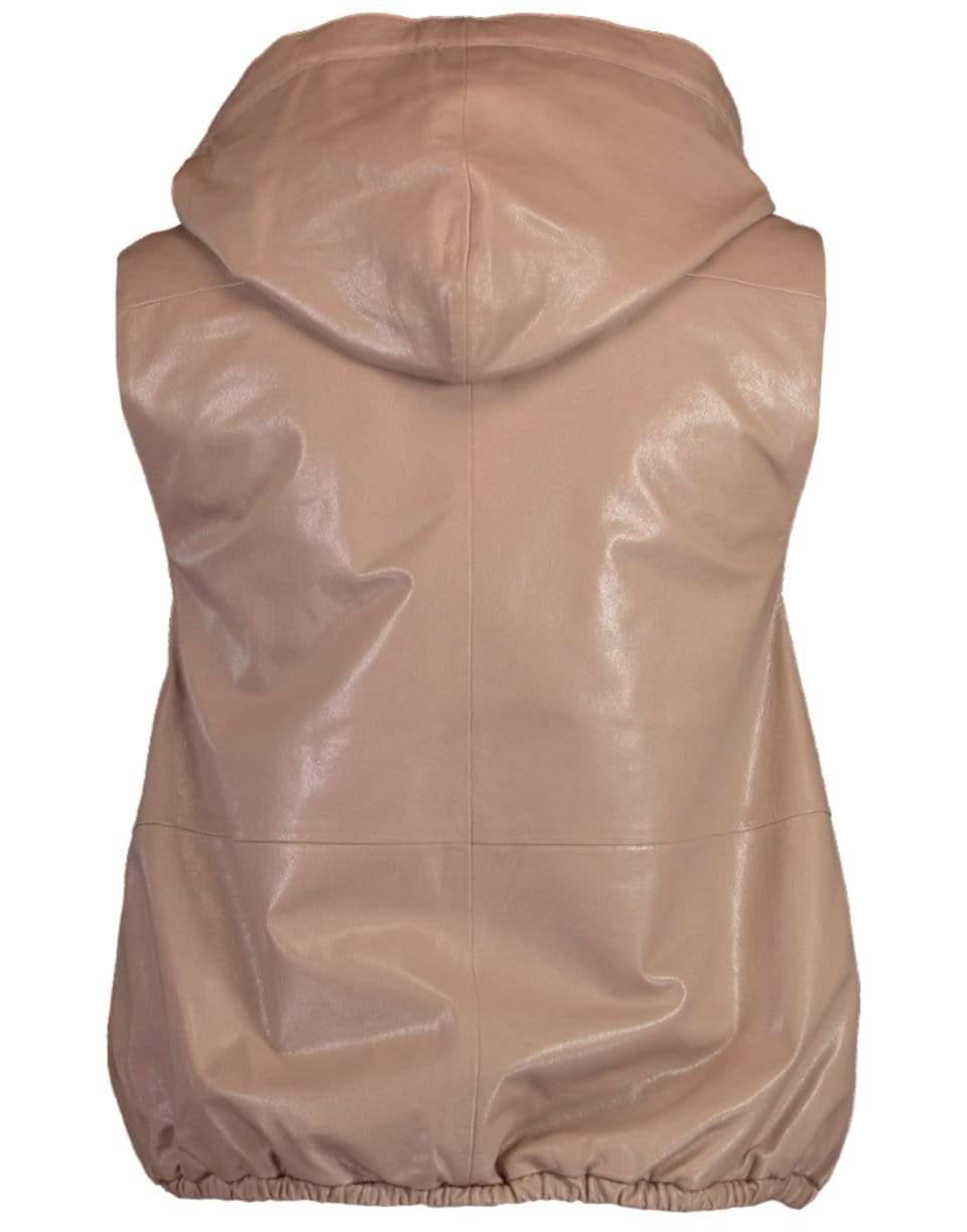 Reversible Drawstring Hooded Vest CLOTHINGJACKETVESTS BRUNELLO CUCINELLI   