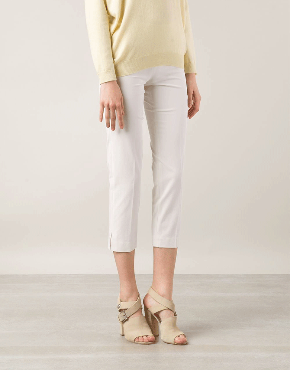 BRUNELLO CUCINELLI-Ankle Side Zip Pant-