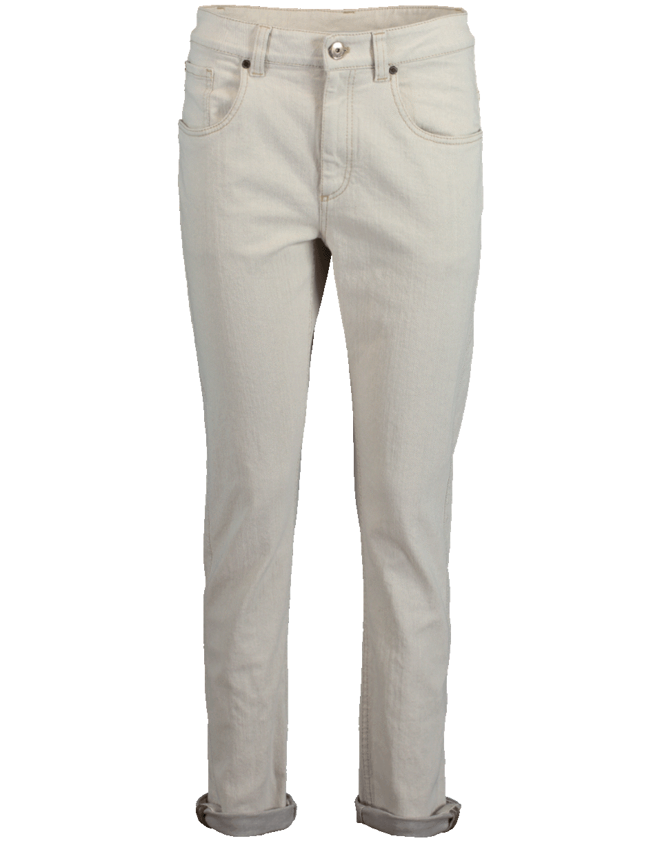 Five-Pocket Cropped Trouser CLOTHINGPANTDENIM BRUNELLO CUCINELLI   