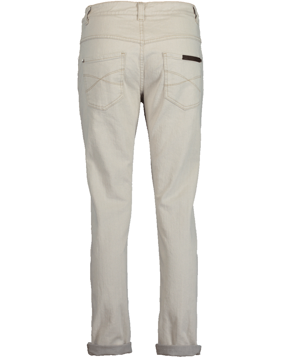 BRUNELLO CUCINELLI-Five-Pocket Cropped Trouser-