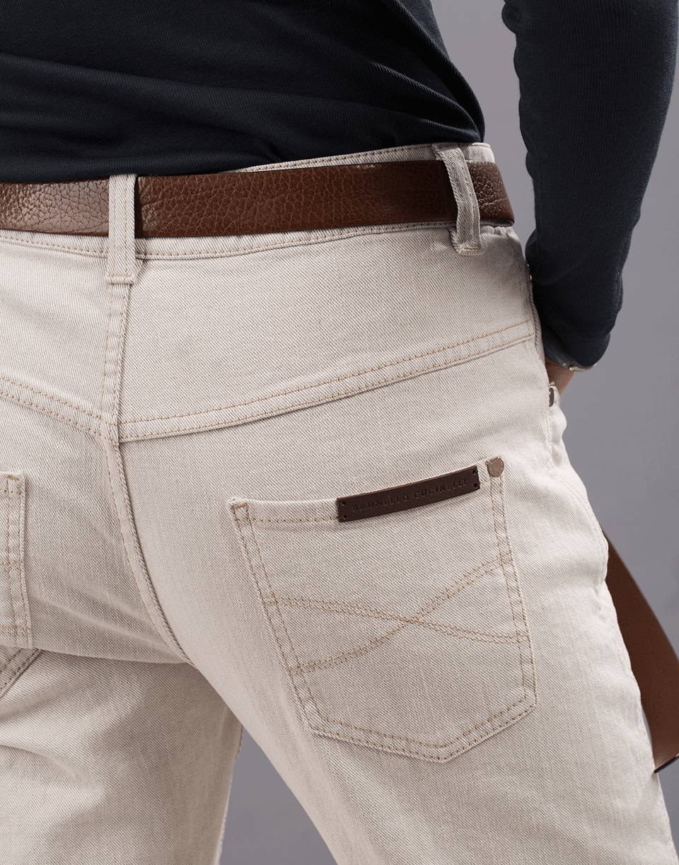 Five-Pocket Cropped Trouser CLOTHINGPANTDENIM BRUNELLO CUCINELLI   
