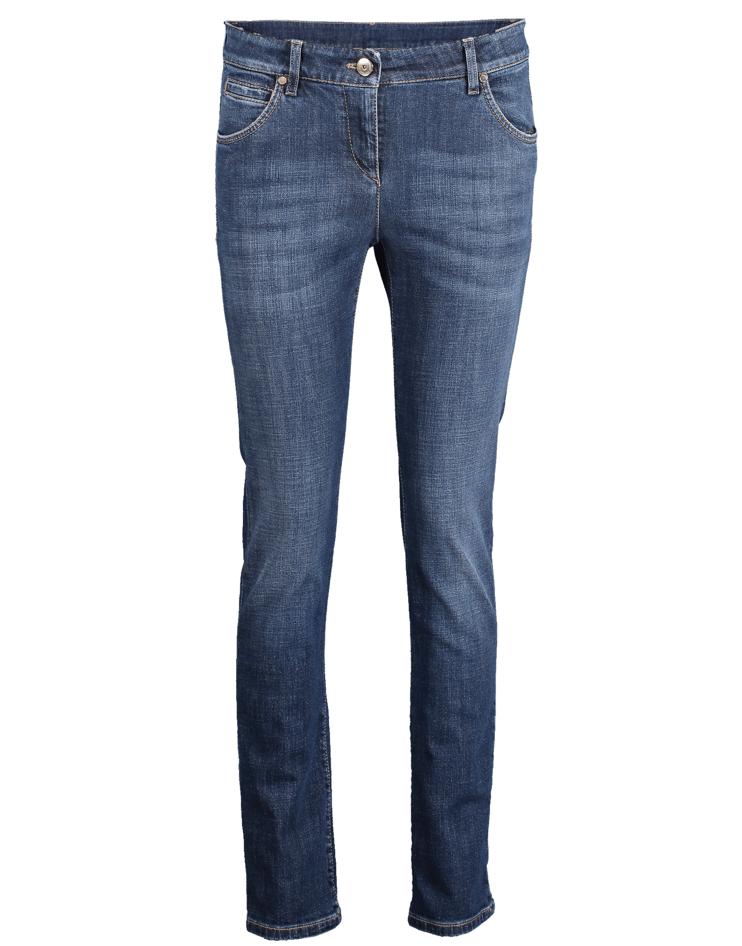 BRUNELLO CUCINELLI-Garment Dyed 5-Pocket Jean-