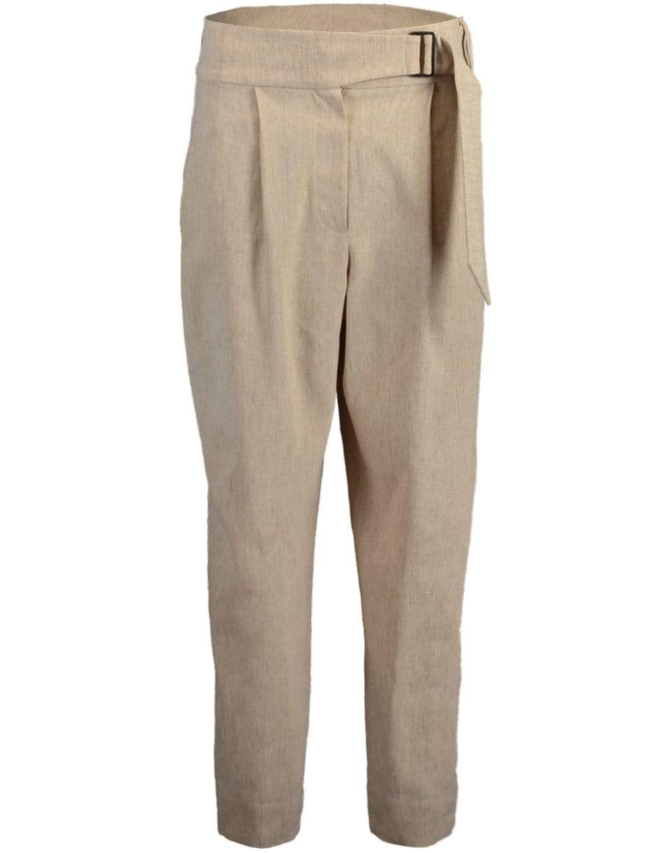 Belted Single Pleat Pant CLOTHINGPANTMISC BRUNELLO CUCINELLI   