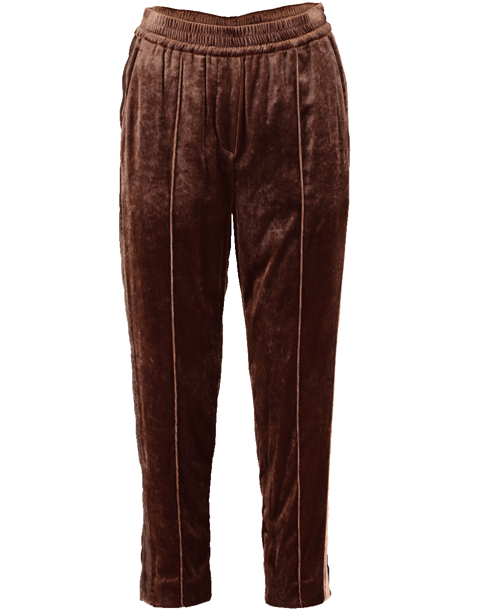 BRUNELLO CUCINELLI-Liquid Velvet Pull On Pant-