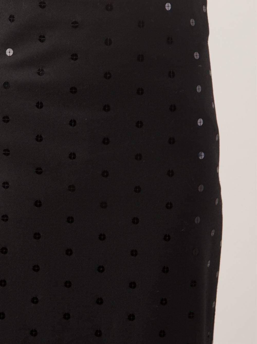 BRUNELLO CUCINELLI-Paillette Pencil Skirt-BLACK
