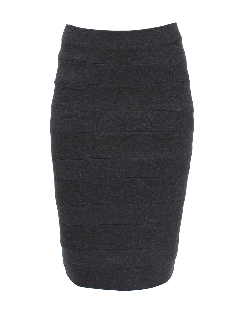 BRUNELLO CUCINELLI-Jersey Banded Pencil Skirt-