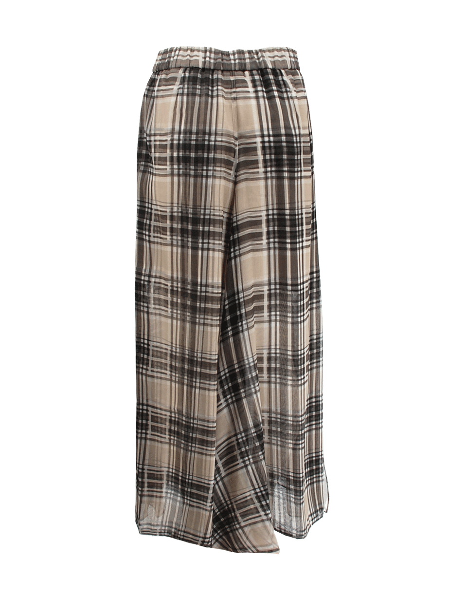 Plaid Maxi Skirt CLOTHINGSKIRTMAXI BRUNELLO CUCINELLI   