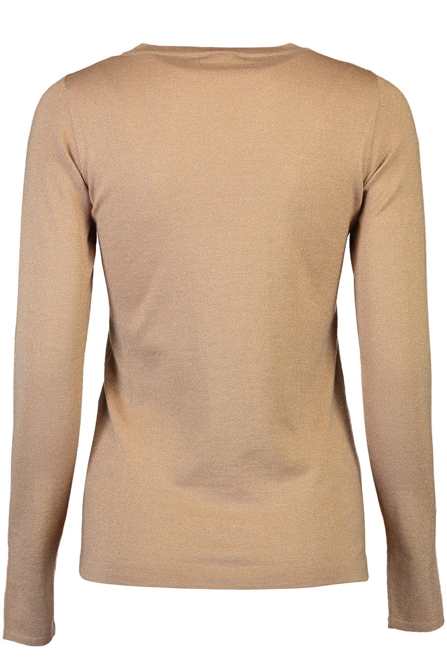 BRUNELLO CUCINELLI-Long Sleeve Crewneck Lurex Tee-