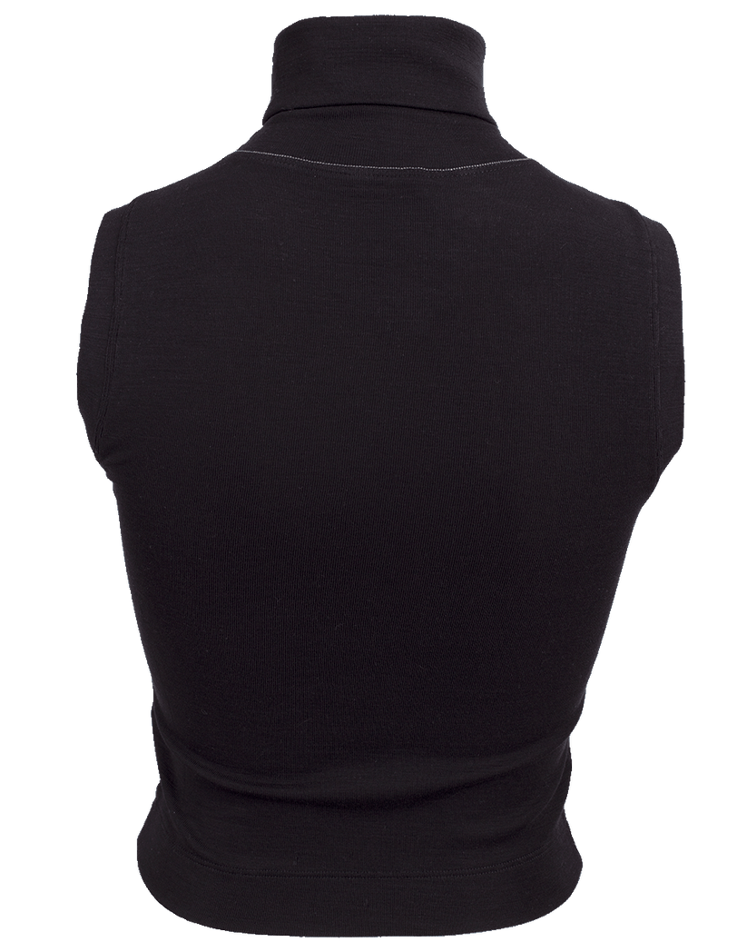 Sleeveless Cropped Turtleneck Marissa Collections 7799