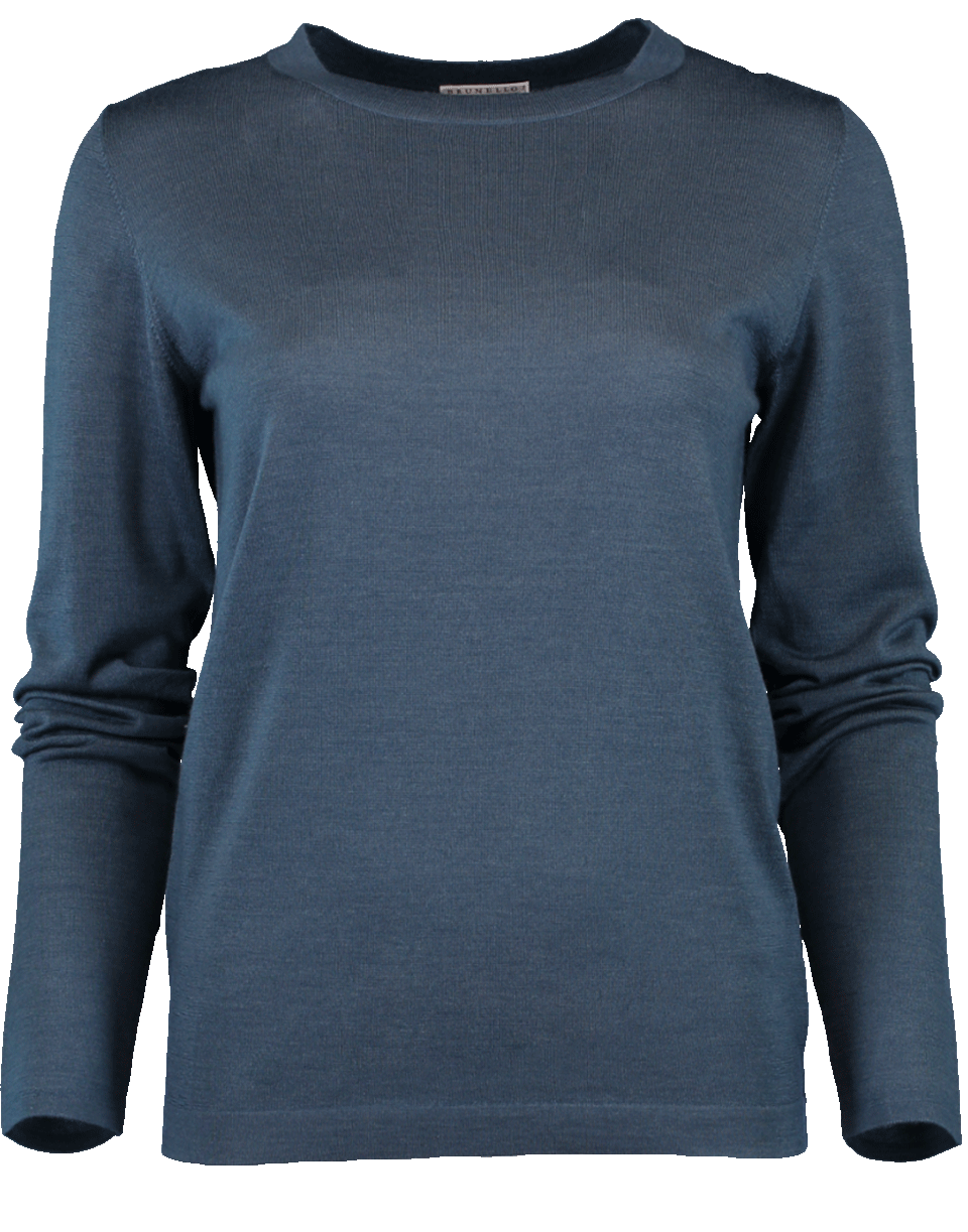 BRUNELLO CUCINELLI-Silk Sweater-