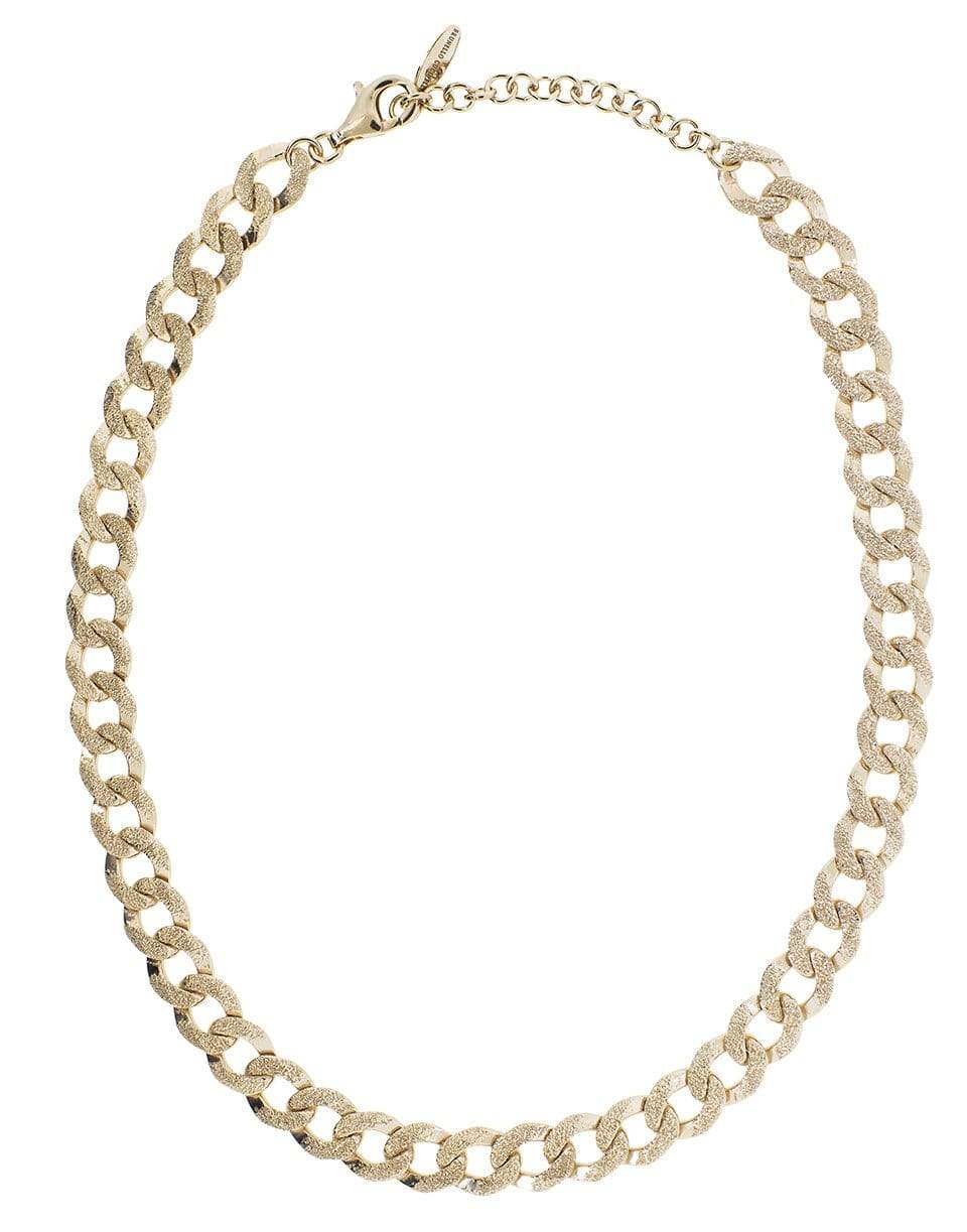 BRUNELLO CUCINELLI-Large Link Textured Necklace-ORO