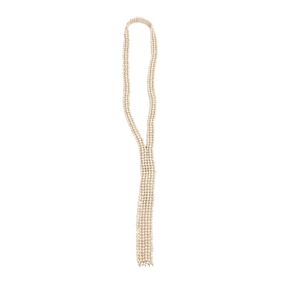 BRUNELLO CUCINELLI-Riverstone Tie Necklace-VANC2350