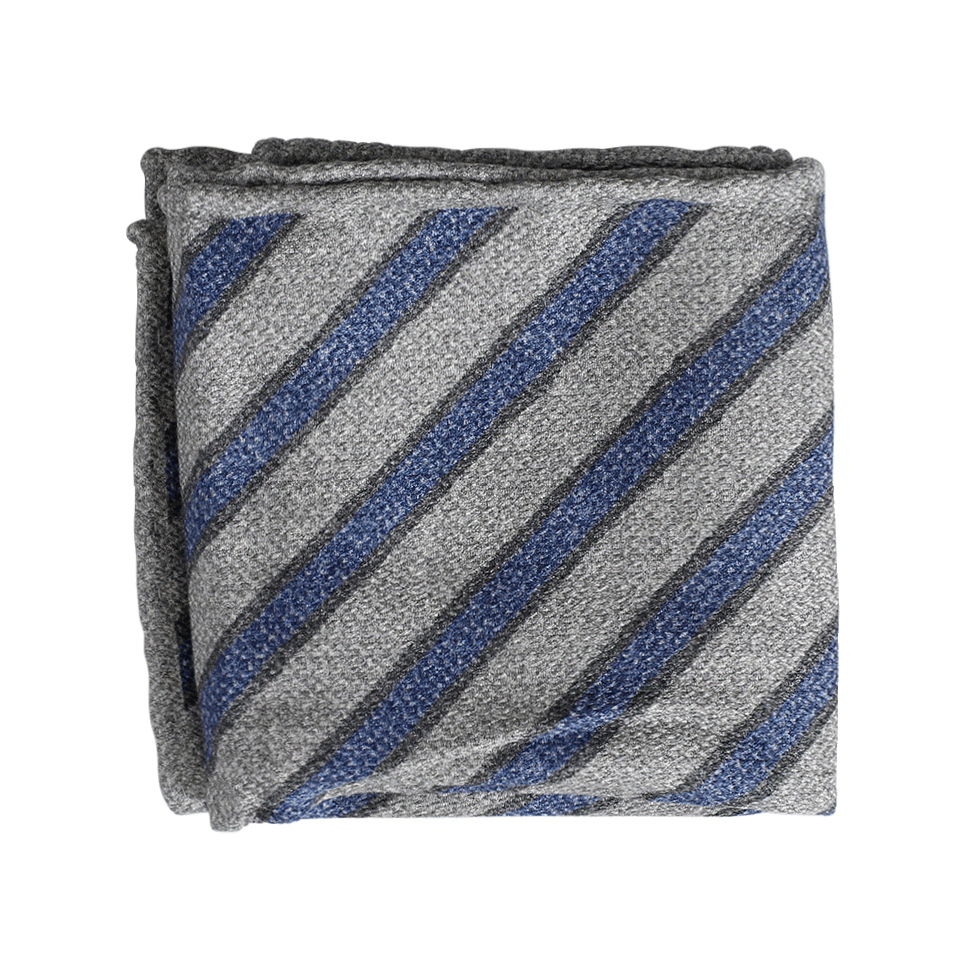 BRUNELLO CUCINELLI-Pocket Square-GRY BLUE
