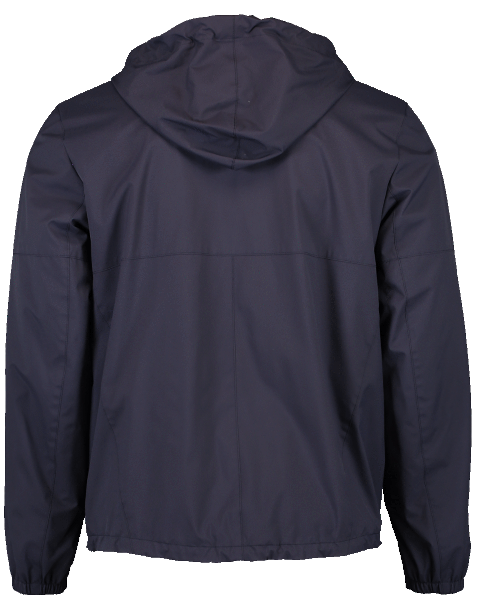 BRUNELLO CUCINELLI-Nylon Removable Hood Golf Jacket-