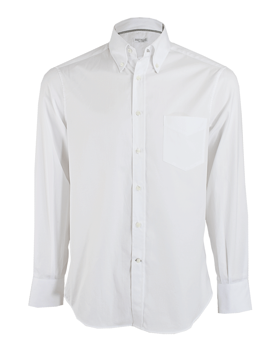 BRUNELLO CUCINELLI-Button Down Shirt-