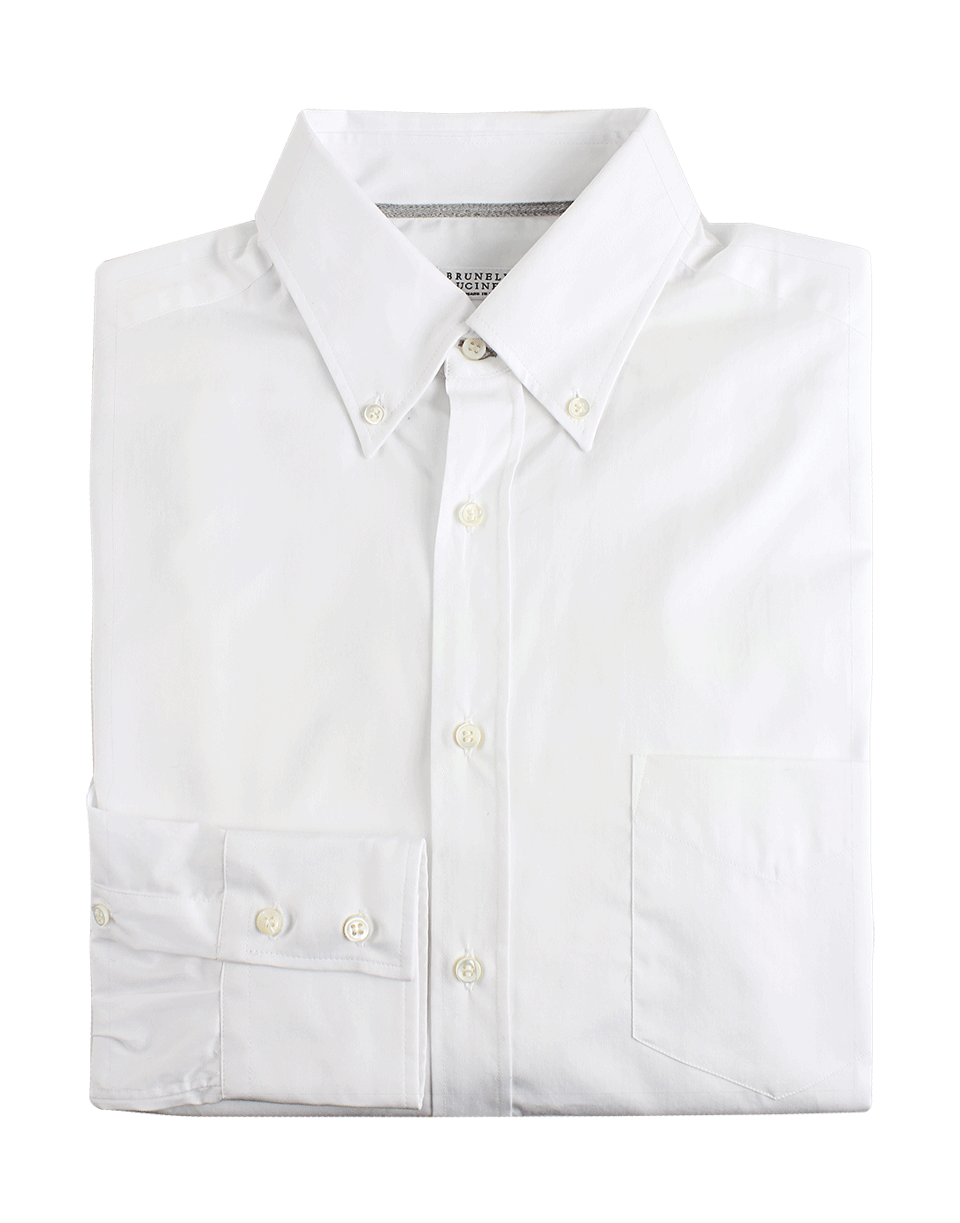 BRUNELLO CUCINELLI-Button Down Shirt-