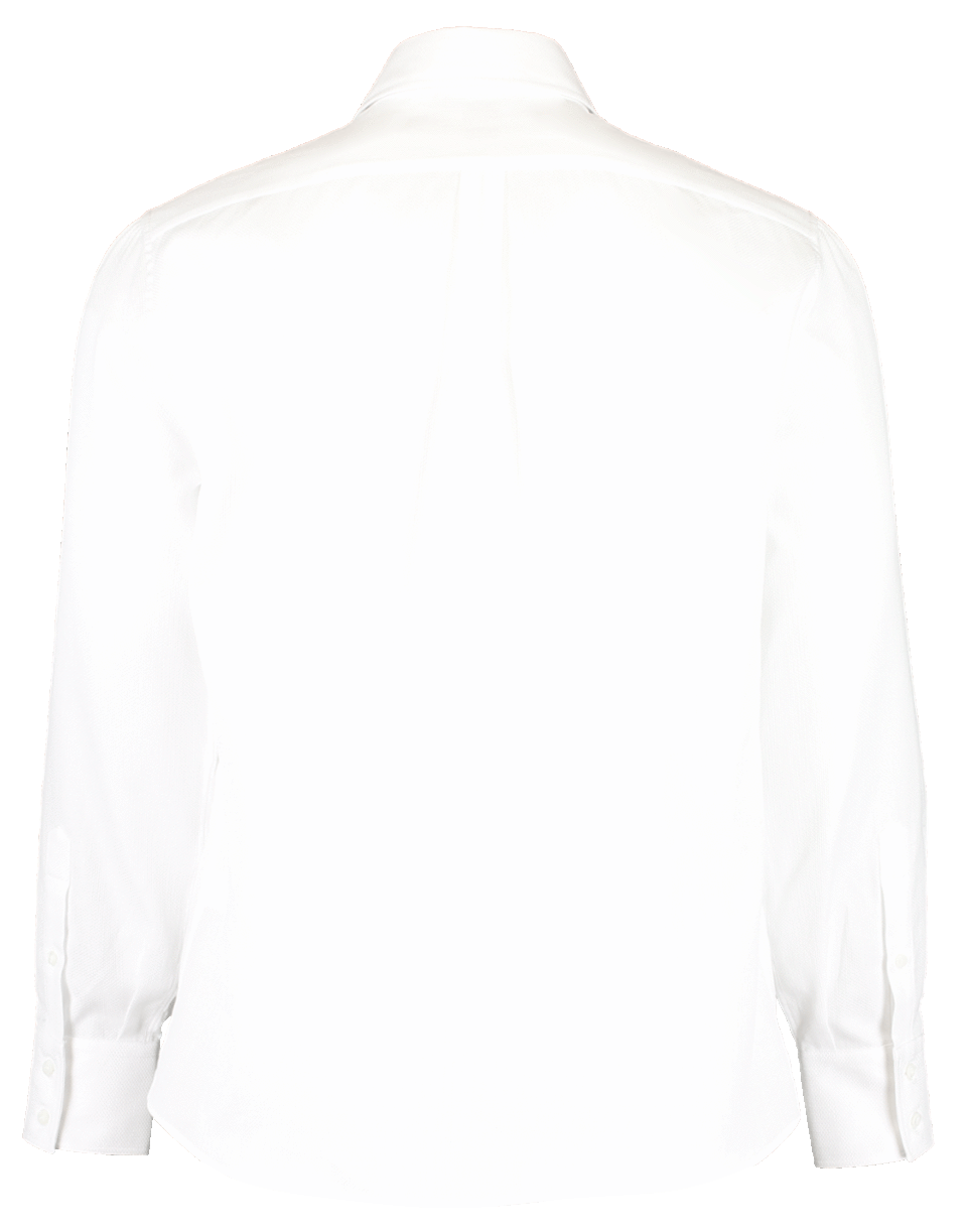 BRUNELLO CUCINELLI-Cotton Pique Shirt-