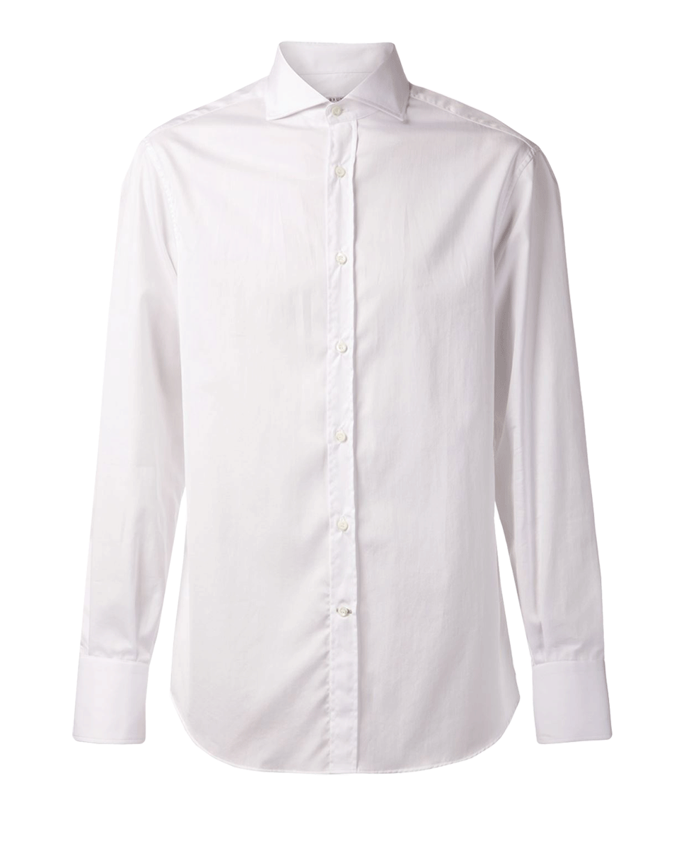 Solid Collar Shirt MENSCLOTHINGSHIRT BRUNELLO CUCINELLI   