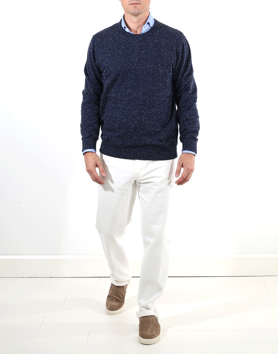 Donegal Sweater MENSCLOTHINGSWEATER BRUNELLO CUCINELLI   