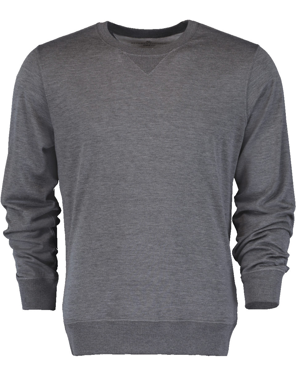 BRUNELLO CUCINELLI-Jersey Athletic Sweater-