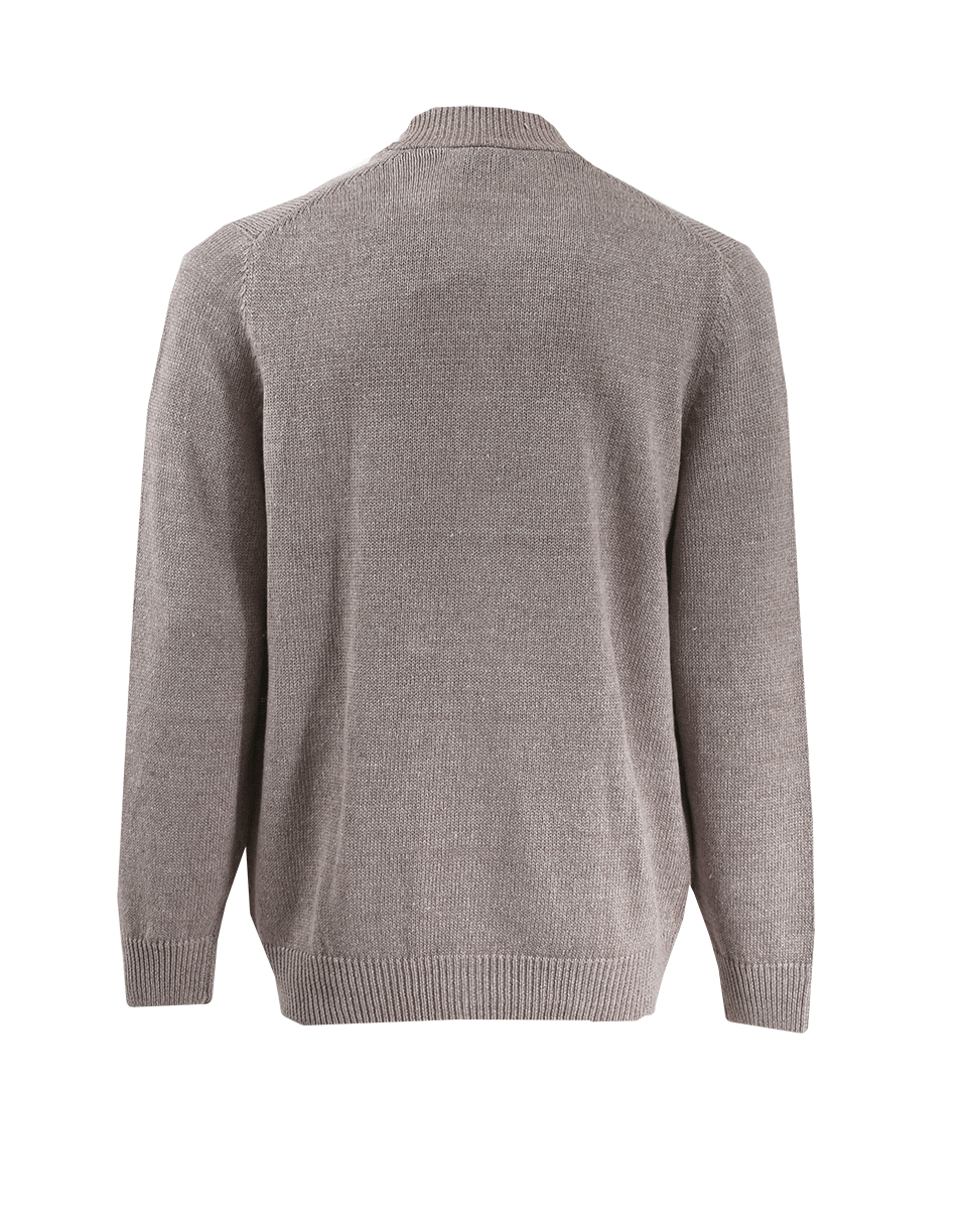 BRUNELLO CUCINELLI-Linen And Cotton Sweater-