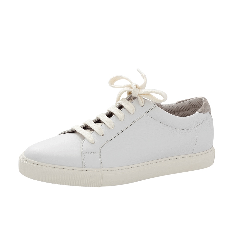 BRUNELLO CUCINELLI-Leather Sneaker-