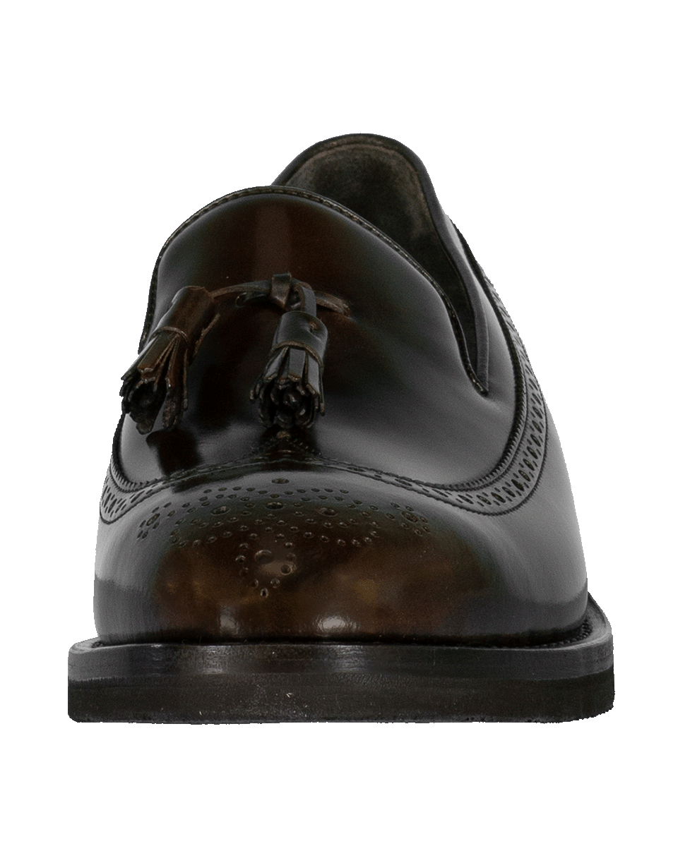 BRUNELLO CUCINELLI-Leather Tassle Shoe-